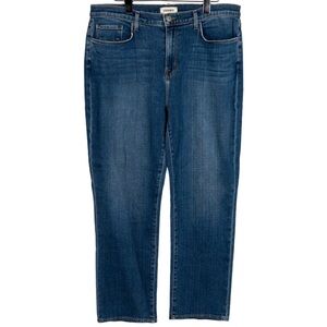 L’Agence relaxed fit straight leg boyfriend jeans XL